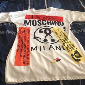 Faux Moschino shirt dress..👗👗